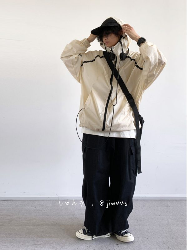 Lightweight Japanese-Style Hooded Sun Protection Jacket for Men & Women, Loose-Fitting Summer Sports Outerwear, Cool & Comfortable