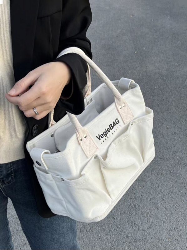 Lightweight Large Capacity Japan Vegiebag Mommy Tote Bag for Mother and Baby â€“ Women's Canvas Diaper Bag
