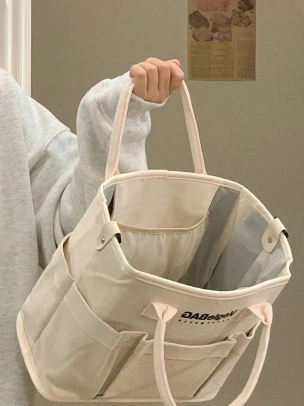 Lightweight Large Capacity Japan Vegiebag Mommy Tote Bag for Mother and Baby â€“ Women's Canvas Diaper Bag