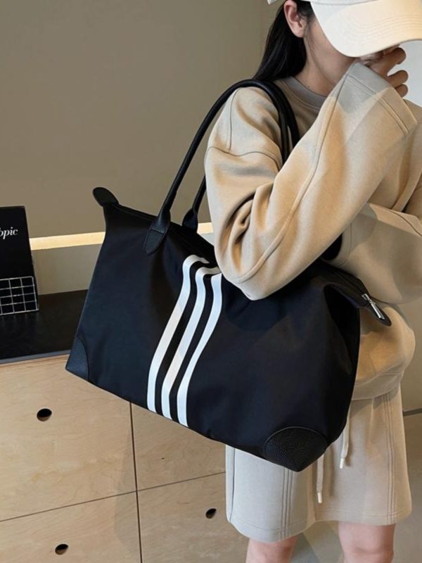 Lightweight Large Capacity Shoulder Tote Bag for Travel, Maternity Storage, Gym, Fitness - Versatile Everyday Use