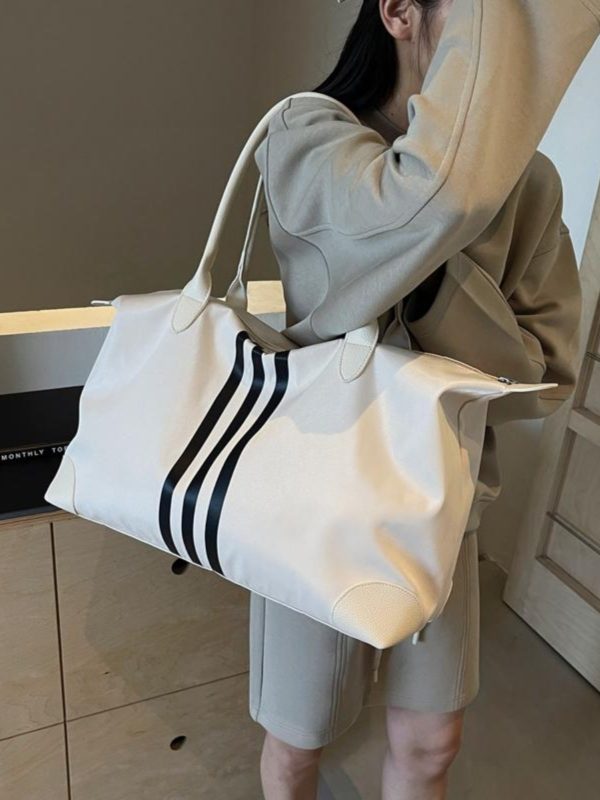 Lightweight Large Capacity Shoulder Tote Bag for Travel, Maternity Storage, Gym, Fitness - Versatile Everyday Use