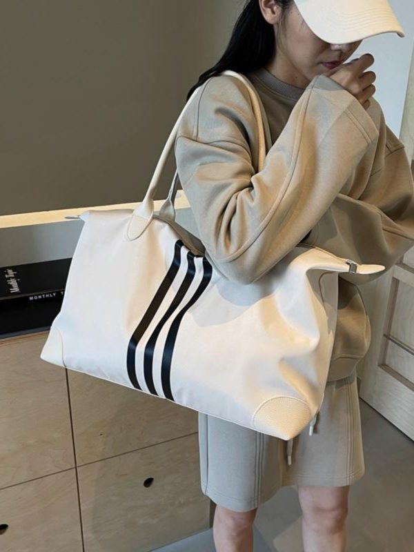 Lightweight Large Capacity Shoulder Tote Bag for Travel, Maternity Storage, Gym, Fitness - Versatile Everyday Use