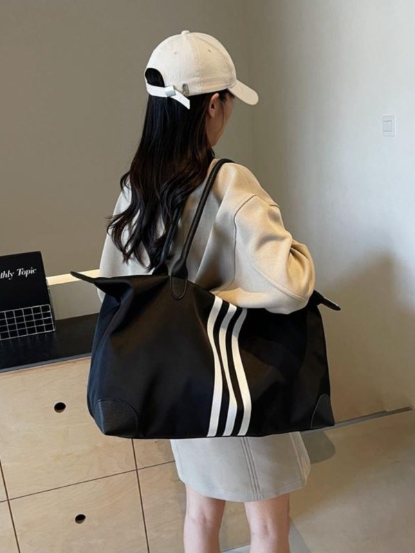 Lightweight Large Capacity Shoulder Tote Bag for Travel, Maternity Storage, Gym, Fitness - Versatile Everyday Use