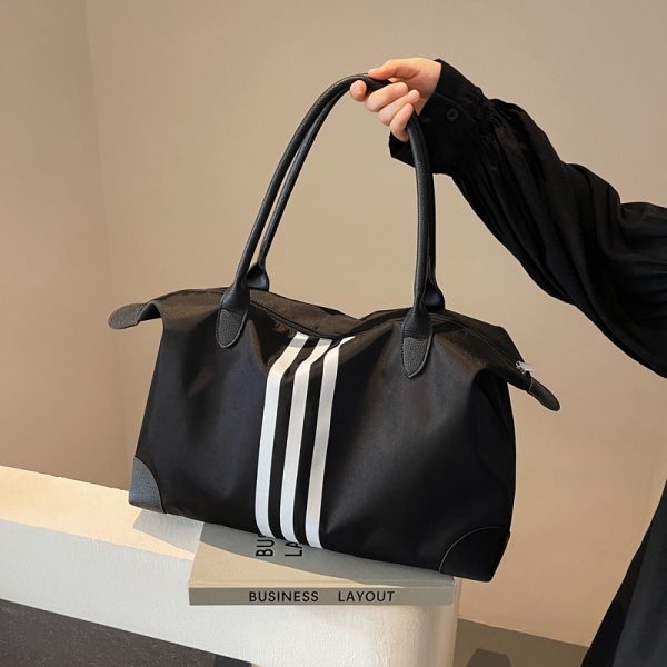 Lightweight Large Capacity Shoulder Tote Bag for Travel, Maternity Storage, Gym, Fitness - Versatile Everyday Use