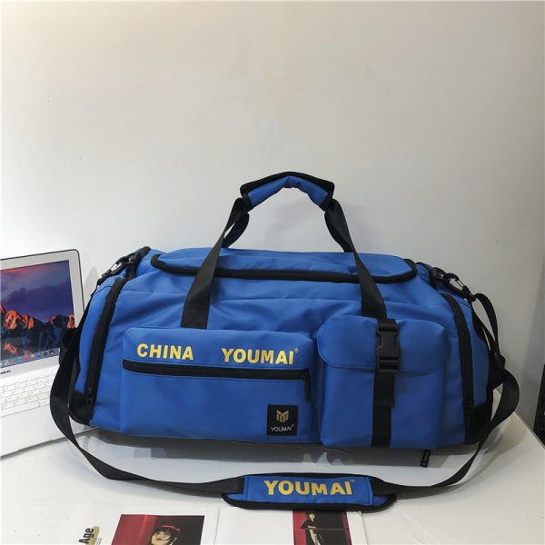 Lightweight Large-Capacity Travel Backpack for Women - Men's Gym Bag with Dry Wet Separation, Ideal for Short-Distance Trips
