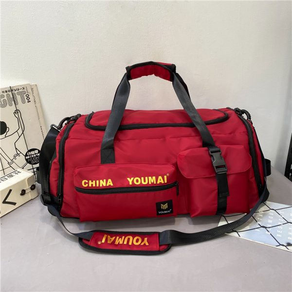Lightweight Large-Capacity Travel Backpack for Women - Men's Gym Bag with Dry Wet Separation, Ideal for Short-Distance Trips