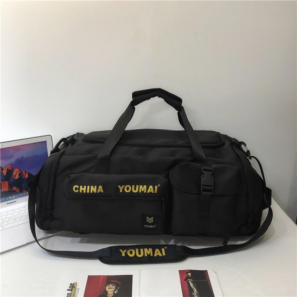 Lightweight Large-Capacity Travel Backpack for Women - Men's Gym Bag with Dry Wet Separation, Ideal for Short-Distance Trips
