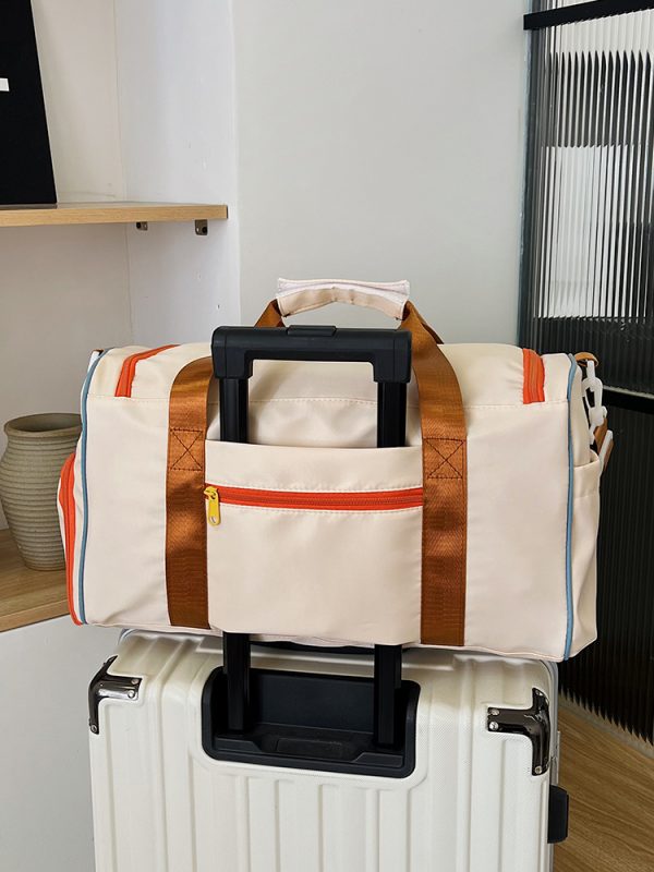 Lightweight Large Capacity Travel Tote Bag for Women - Versatile Gym, Maternity, and Weekend Trip Storage Bag