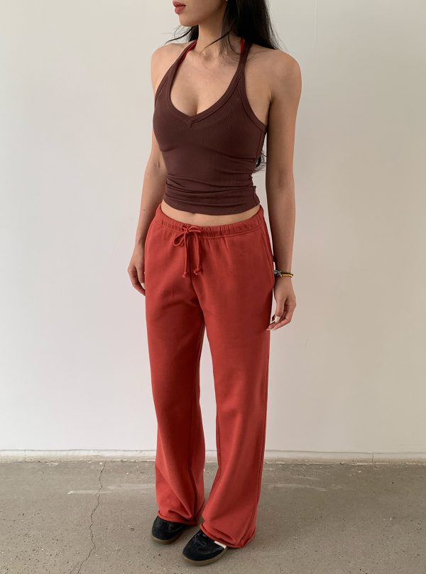 Lightweight Low-Rise Hybrid Sweatpants with Curvy Back Pockets - Comfortable Pajama Pants for Home and Casual Wear