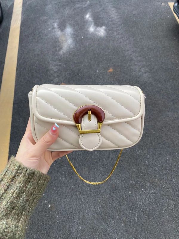 Lightweight Luxury Summer Women's Mini Crossbody Bag - Embroidered Chanel-Style Chain Bag, Versatile Fashion Accessory 2023