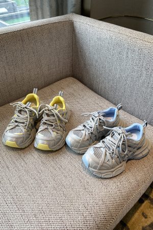 Lightweight Mesh Breathable Dad Shoes for Women, 2025 Summer Casual Sports Footwear, Thick-Soled Height-Increasing Style