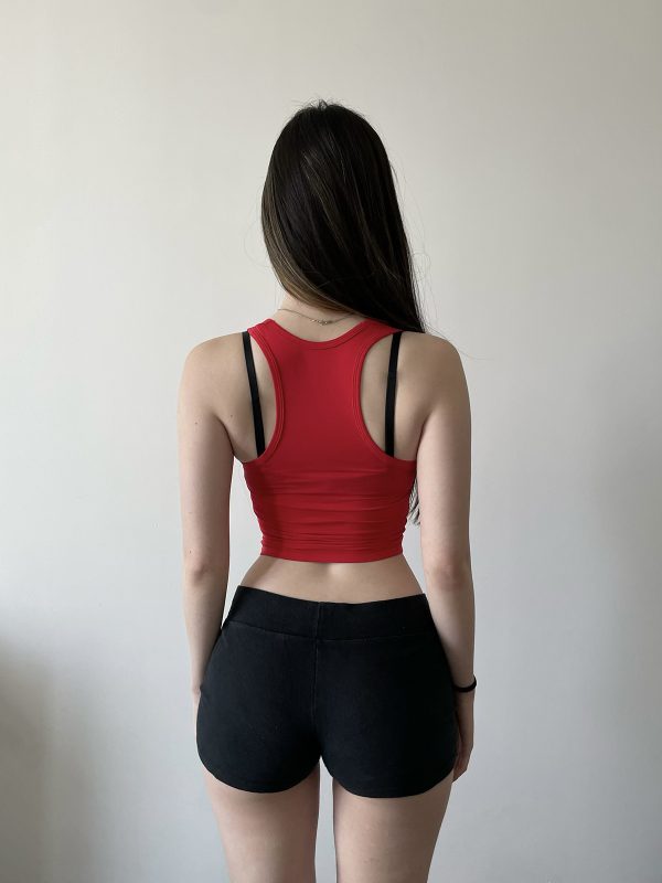 Lightweight Modal Cotton U-Neck Tank Top - Breathable Close-Fitting Design in 4 Colors - Perfect for Summer and Layering