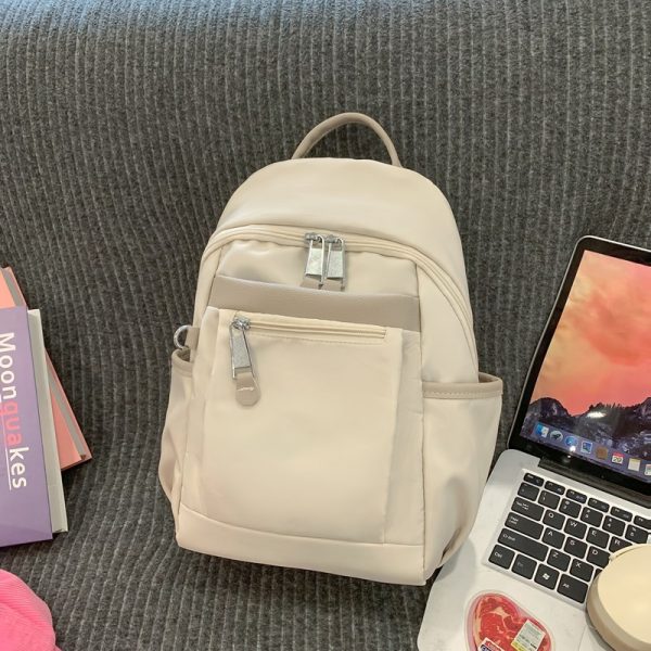 Lightweight Nylon Women's Backpack for Travel & Commuting - 2025 Spring Collection, Stylish & Functional School Bag