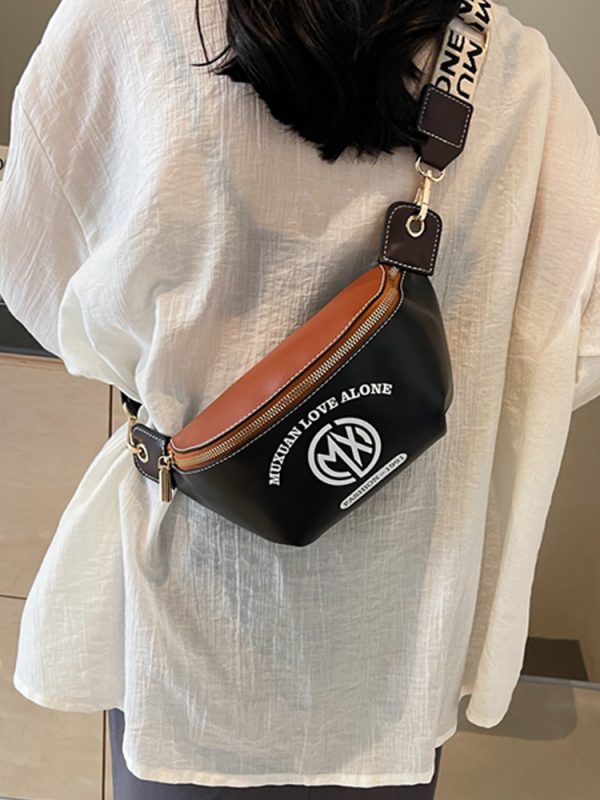 Lightweight Portable Shoulder Bag with Wide Strap - 2025 Spring Underarm Crossbody Bag for Commuting and Everyday Use