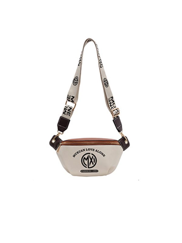 Lightweight Portable Shoulder Bag with Wide Strap - 2025 Spring Underarm Crossbody Bag for Commuting and Everyday Use