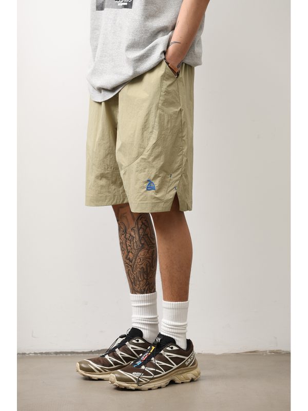 Lightweight Quick-Dry Cargo Shorts for Men & Women - Breathable, Loose-Fitting, Straight-Leg Summer Beach Shorts