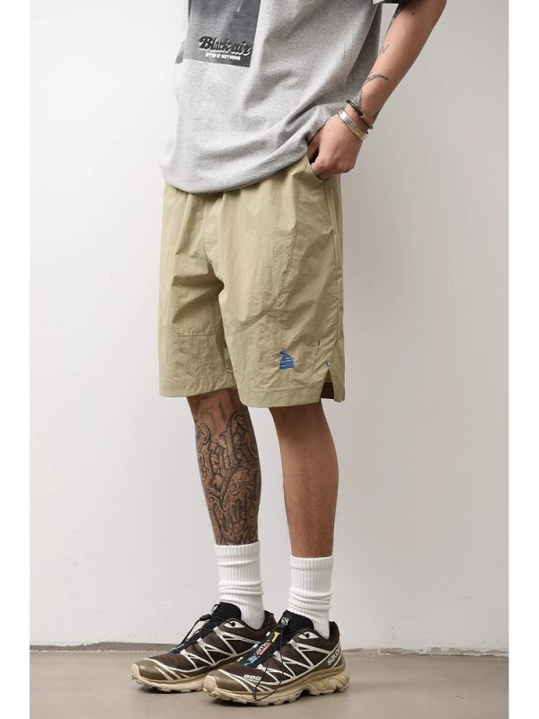 Lightweight Quick-Dry Cargo Shorts for Men & Women - Breathable, Loose-Fitting, Straight-Leg Summer Beach Shorts