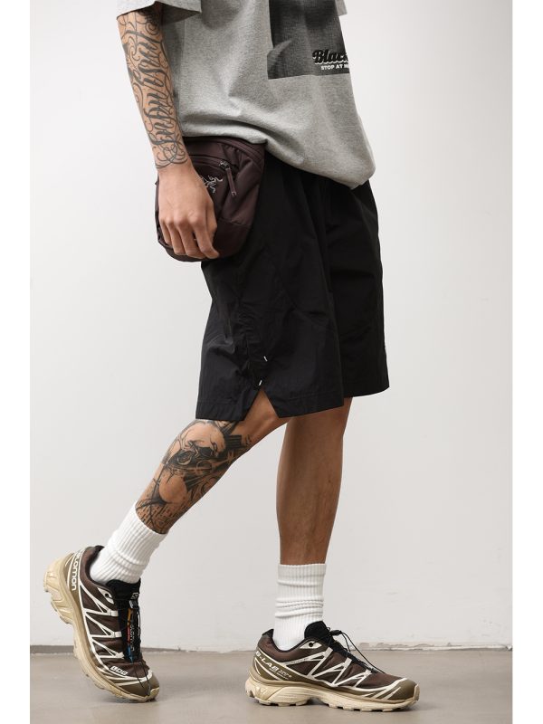 Lightweight Quick-Dry Cargo Shorts for Men & Women - Breathable, Loose-Fitting, Straight-Leg Summer Beach Shorts