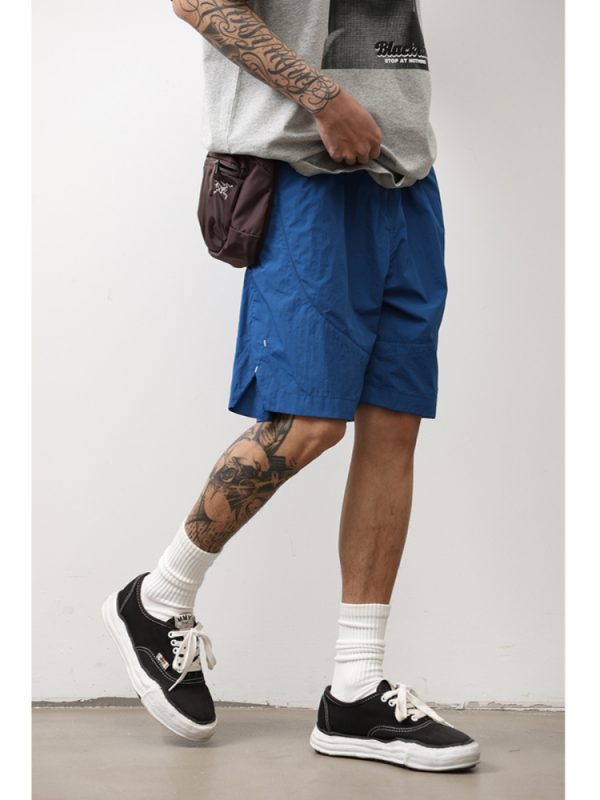 Lightweight Quick-Dry Cargo Shorts for Men & Women - Breathable, Loose-Fitting, Straight-Leg Summer Beach Shorts