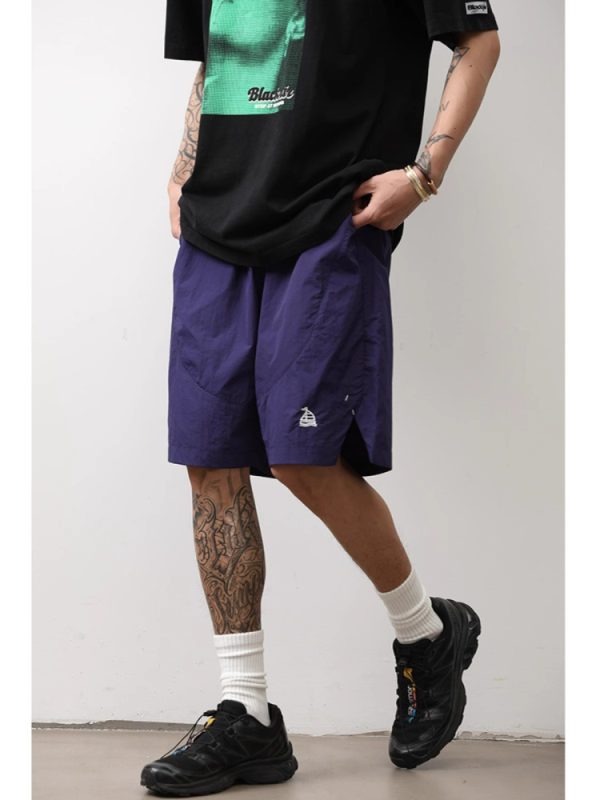 Lightweight Quick-Dry Cargo Shorts for Men & Women - Breathable, Loose-Fitting, Straight-Leg Summer Beach Shorts
