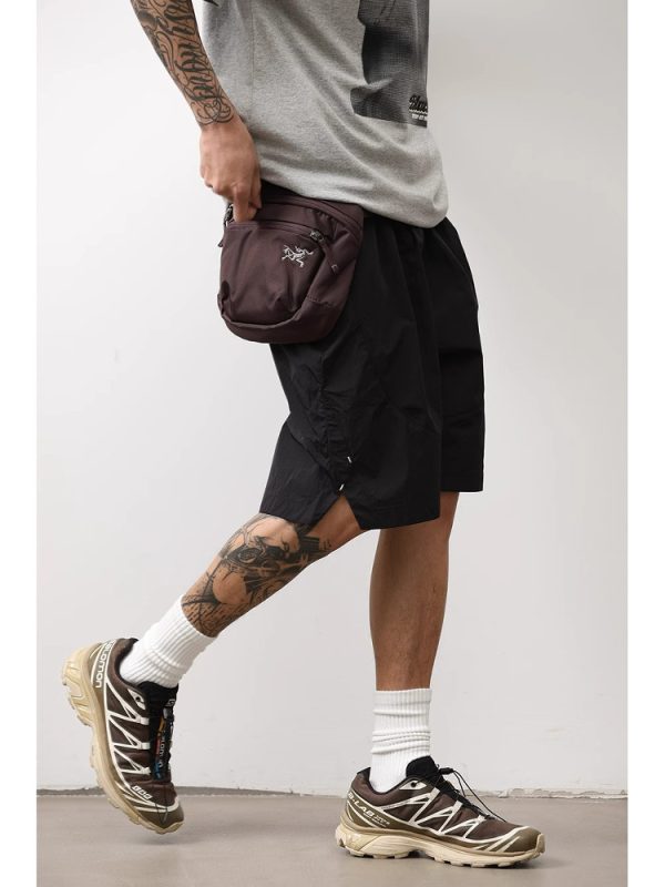 Lightweight Quick-Dry Cargo Shorts for Men & Women - Breathable, Loose-Fitting, Straight-Leg Summer Beach Shorts