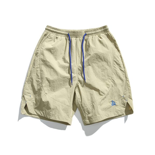 Lightweight Quick-Dry Five-Point Beach Shorts for Men and Women - Casual Outdoor Mountain Style Summer Shorts