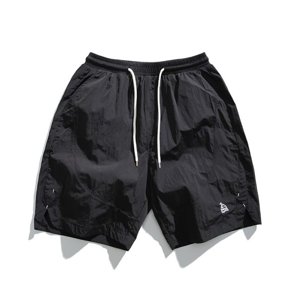 Lightweight Quick-Dry Five-Point Beach Shorts for Men and Women - Casual Outdoor Mountain Style Summer Shorts