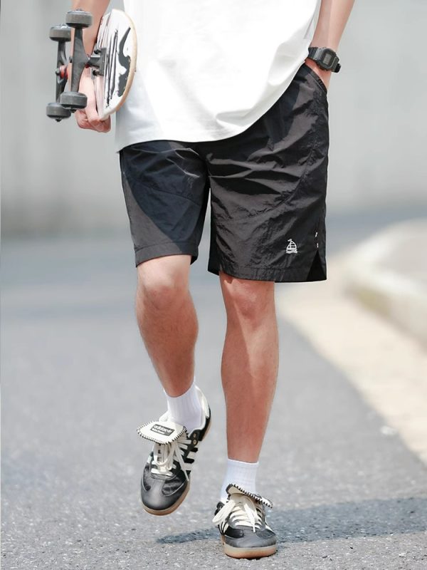 Lightweight Quick-Dry Five-Point Beach Shorts for Men and Women - Casual Outdoor Mountain Style Summer Shorts