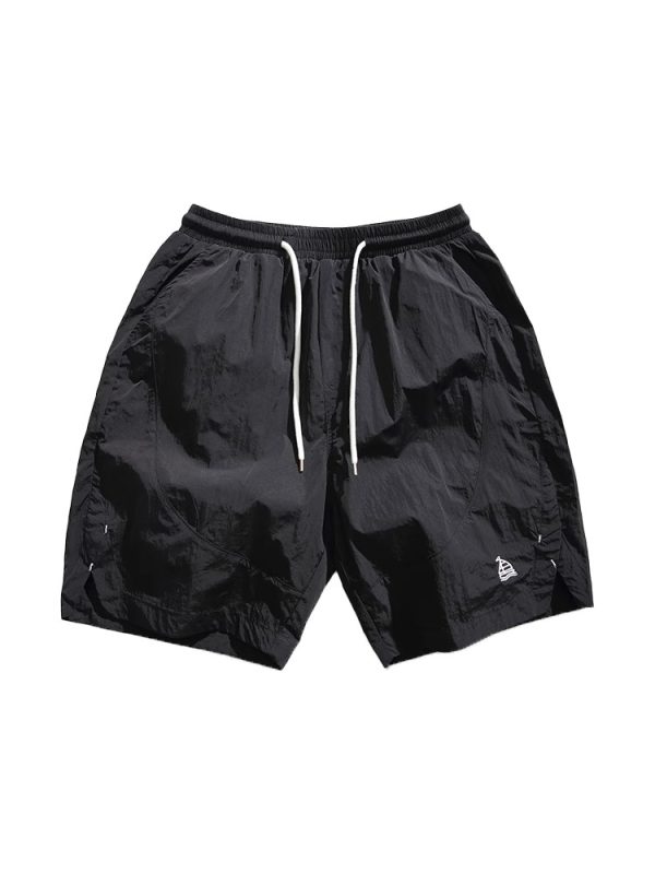 Lightweight Quick-Dry Five-Point Beach Shorts for Men and Women - Casual Outdoor Mountain Style Summer Shorts