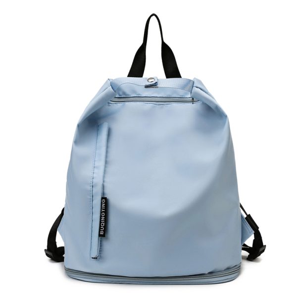Lightweight Short Trip Backpack, Versatile Gym Bag for Business Travel, Sports & Swimming with Wet and Dry Separation Design