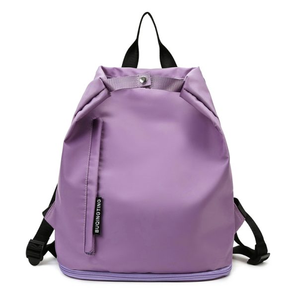 Lightweight Short Trip Backpack, Versatile Gym Bag for Business Travel, Sports & Swimming with Wet and Dry Separation Design