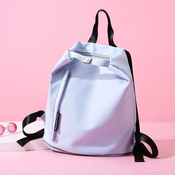 Lightweight Short Trip Backpack, Versatile Gym Bag for Business Travel, Sports & Swimming with Wet and Dry Separation Design