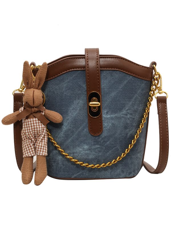 Lightweight Versatile Bucket Bag for Women â€“ Fashionable Summer Travel Crossbody Shoulder Bag 2025 Style