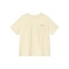 Loose Cartoon Embroidery Short Sleeve T-Shirt for Women - Summer 2025 Pure Cotton Round Neck Top, Casual Y2K Style