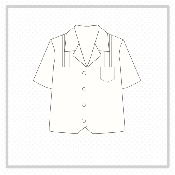 Loose Fit White Short and Long Sleeve JK Shirt - Versatile College Style Top for Women - Spring and Autumn Wardrobe Essential