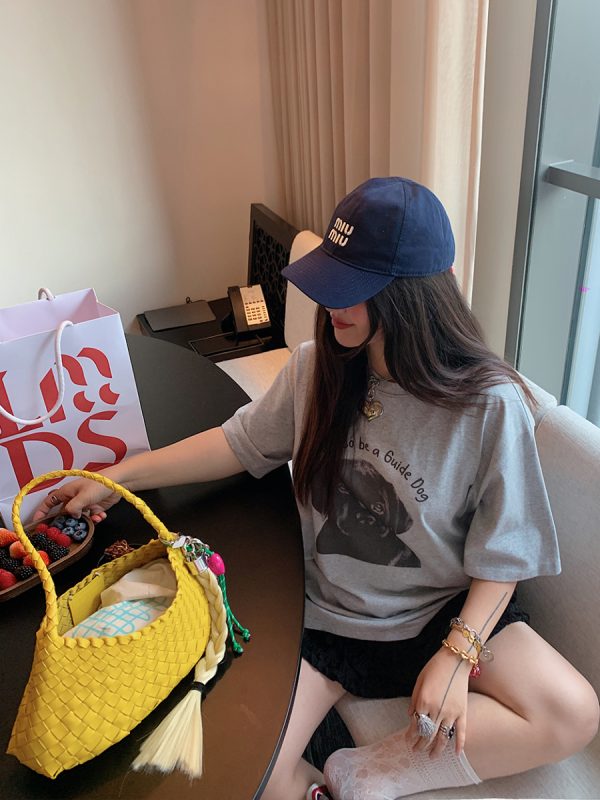 Loose Printed T-Shirt for Women, Short Sleeve Plus Size Summer Top, 2025 New Style, Korean Lazy Fashion, Casual Everyday Wear