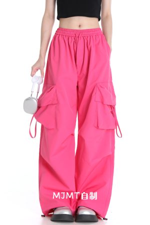 Loose Wide-Leg Quick-Dry Casual Work Pants for Summer 2025 - American Style Sports Trousers