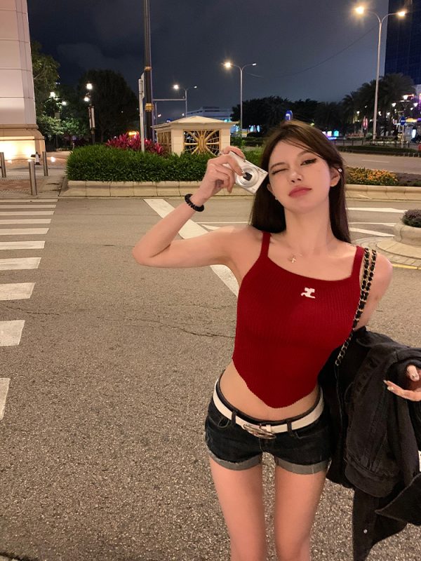 Low Waist Denim Shorts for Women - Spicy Mini Hot Pants, Tight Fit, Sweet Style, Y2K Inspired Summer Fashion