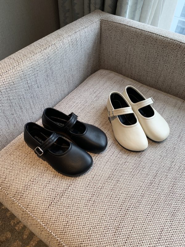 Mary Jane Flats for Women - 2025 Spring Style, Lambskin, One-Strap Buckle, Soft Sole, Shallow Mouth, Chic Flat Shoes