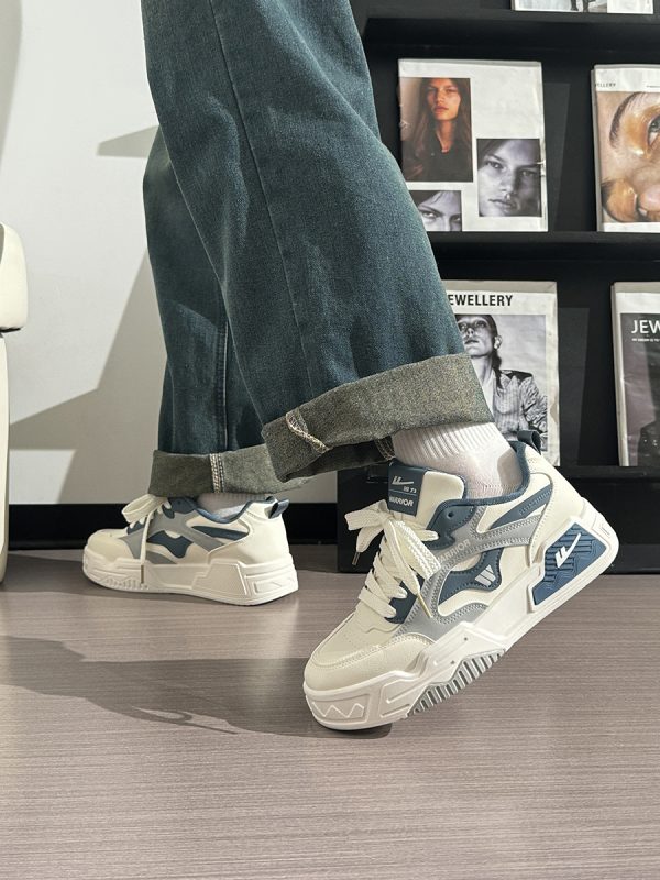 Men's Lightweight Breathable Mesh Sneakers, Korean Style Casual Summer Shoes, Trendy Versatile Design