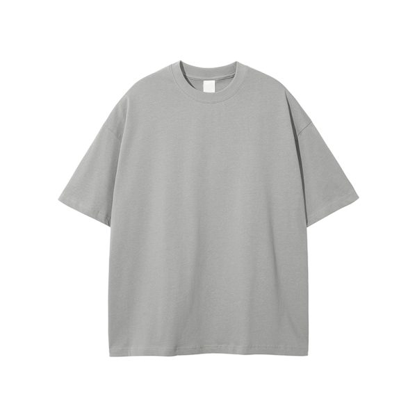 Men's Loose Fit Basic Cotton Undershirt, Round Neck, Short Sleeve, Non-Deformable, Zero Shrinkage, Casual Everyday Essential