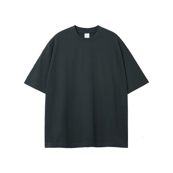 Men's Loose Fit Basic Cotton Undershirt, Round Neck, Short Sleeve, Non-Deformable, Zero Shrinkage, Casual Everyday Essential