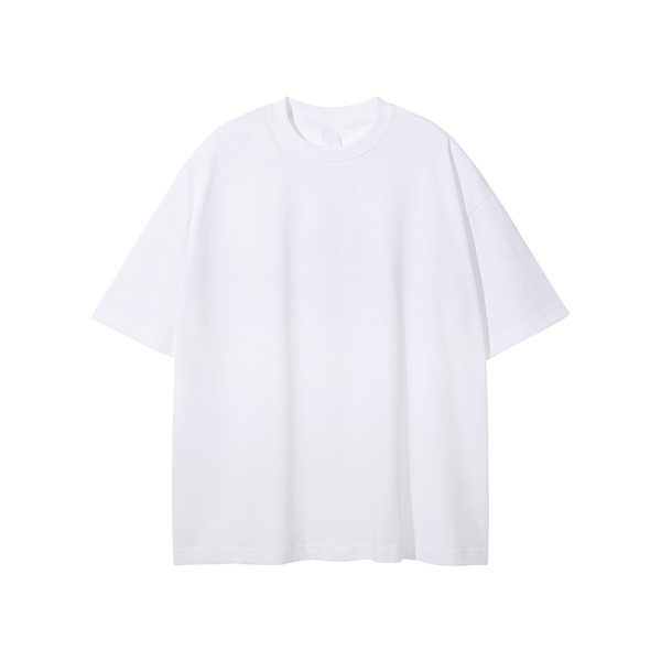 Men's Loose Fit Basic Cotton Undershirt, Round Neck, Short Sleeve, Non-Deformable, Zero Shrinkage, Casual Everyday Essential