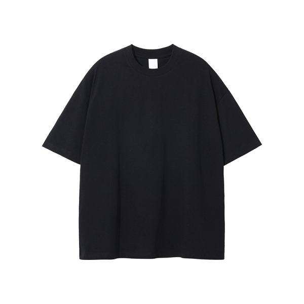 Men's Loose Fit Basic Cotton Undershirt, Round Neck, Short Sleeve, Non-Deformable, Zero Shrinkage, Casual Everyday Essential