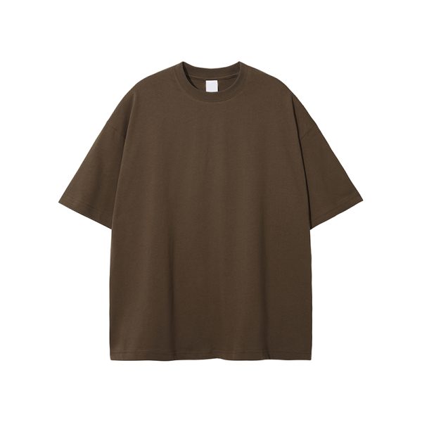 Men's Loose Fit Basic Cotton Undershirt, Round Neck, Short Sleeve, Non-Deformable, Zero Shrinkage, Casual Everyday Essential