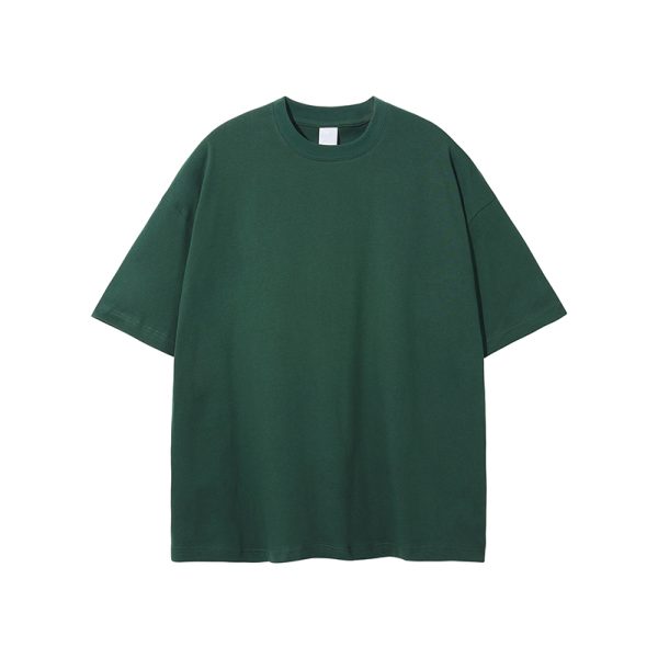 Men's Loose Fit Basic Cotton Undershirt, Round Neck, Short Sleeve, Non-Deformable, Zero Shrinkage, Casual Everyday Essential