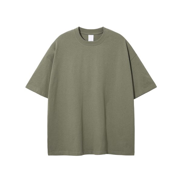 Men's Loose Fit Basic Cotton Undershirt, Round Neck, Short Sleeve, Non-Deformable, Zero Shrinkage, Casual Everyday Essential