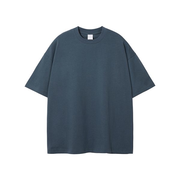 Men's Loose Fit Basic Cotton Undershirt, Round Neck, Short Sleeve, Non-Deformable, Zero Shrinkage, Casual Everyday Essential
