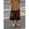Men's Outdoor Functional Windbreaker Shorts, Quick-Drying Loose Seven-Point Pants with Large Pockets for Active Adventures