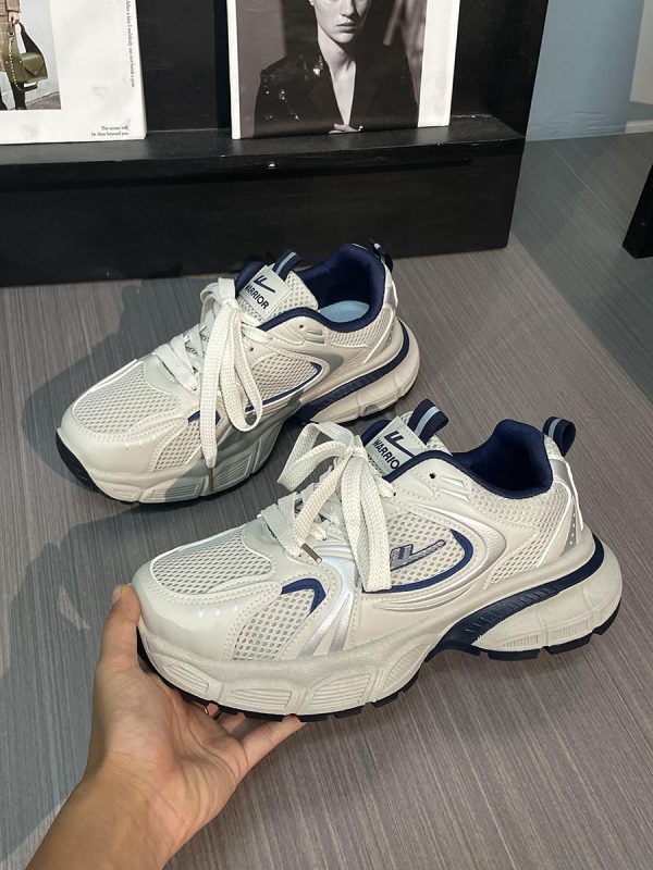 Men's Summer Retro Mesh Breathable Dad Shoes - Ultra-Light Thick Sole Sports Casual Footwear - 2025 American Style